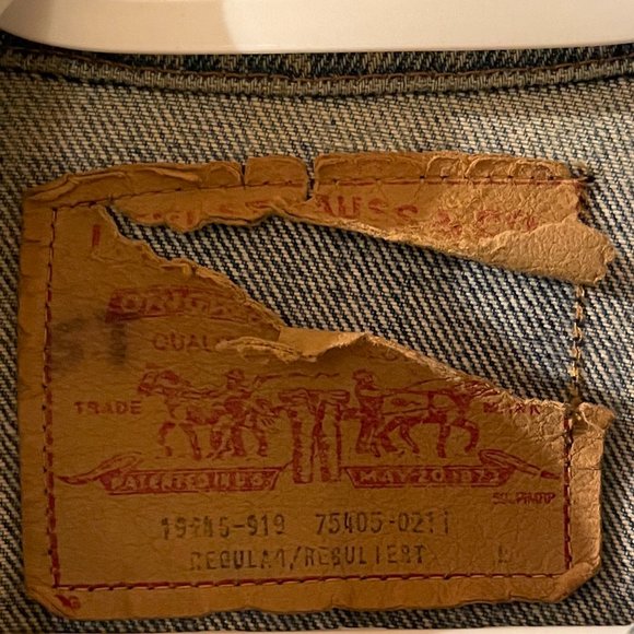 Levi's vintage Oversize Jean Jacket L - Picture 4 of 5